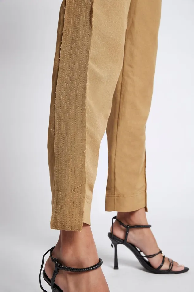 Aje Estate Tapered Pant Taupe Women Pants