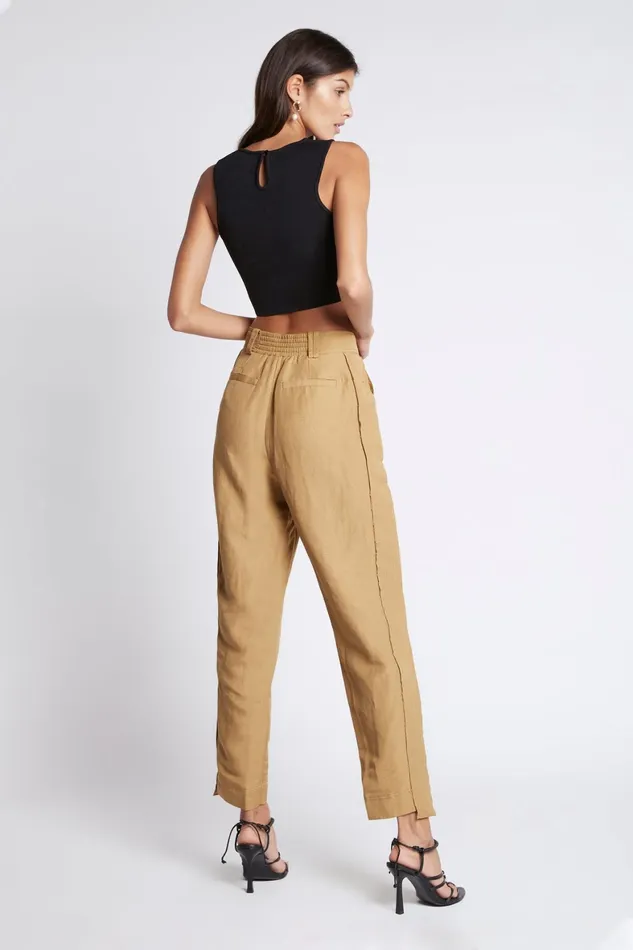 Aje Estate Tapered Pant Taupe Women Pants