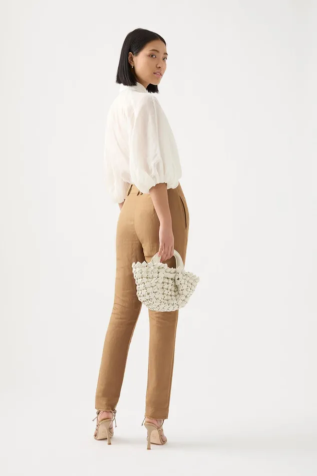 Aje Impressionist Laced Pant Willow Women Pants