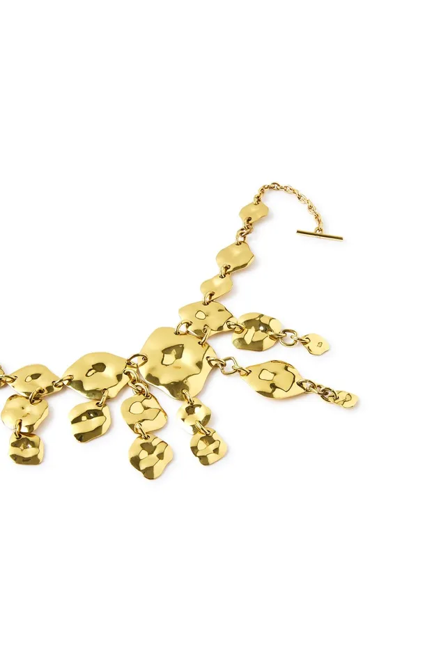 Aje Mora Mobile Drop Necklace Gold Women Jewellery