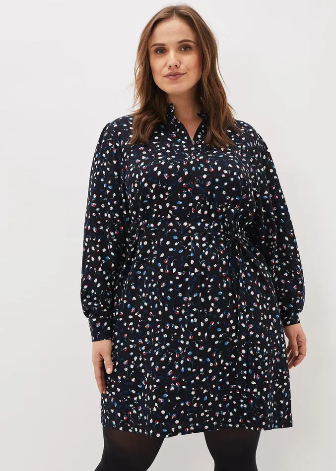 Alexandra Ditsy Print Shirt Dress Navyivory Women Phase Eight Dresses
