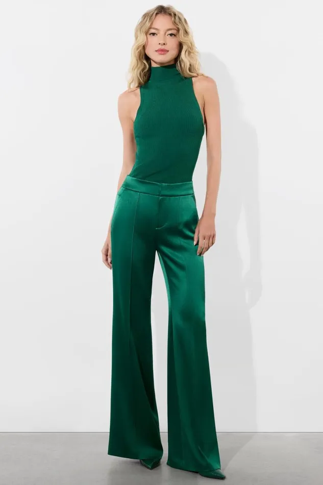 Alice Olivia Darcey Tank Forest Green Women Tops