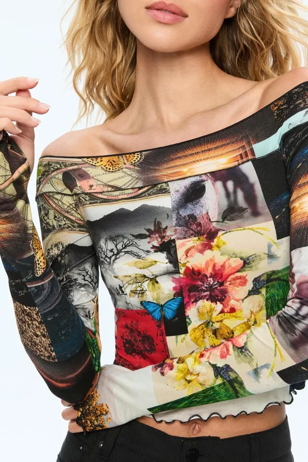 Alice Olivia Dorinda Top Eco Fusion Women Tops