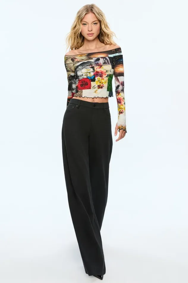 Alice Olivia Dorinda Top Eco Fusion Women Tops