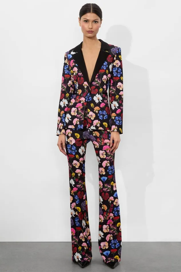 Alice Olivia Hundley Blazer Timeless Blossom Women Suits