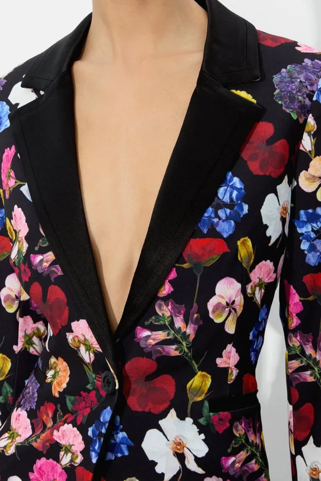 Alice Olivia Hundley Blazer Timeless Blossom Women Suits