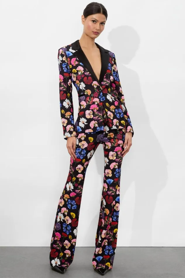 Alice Olivia Hundley Blazer Timeless Blossom Women Suits