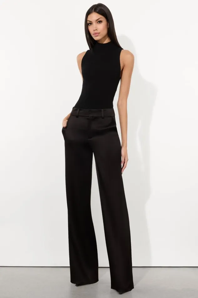 Alice Olivia Keaton Trouser Black Women Suits