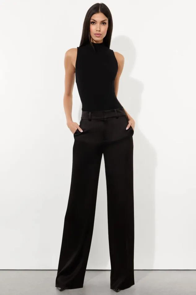 Alice Olivia Keaton Trouser Black Women Suits