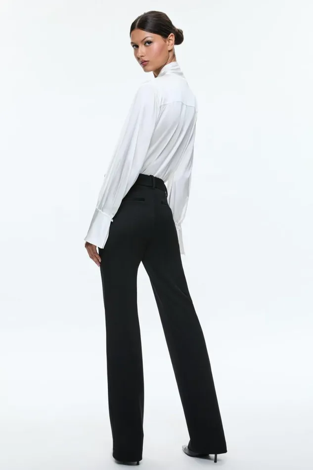 Alice Olivia Lloyd Button Down Off White Women Tops