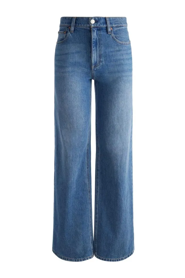 Alice Olivia Weezy Jean Avery Blue Women Pants