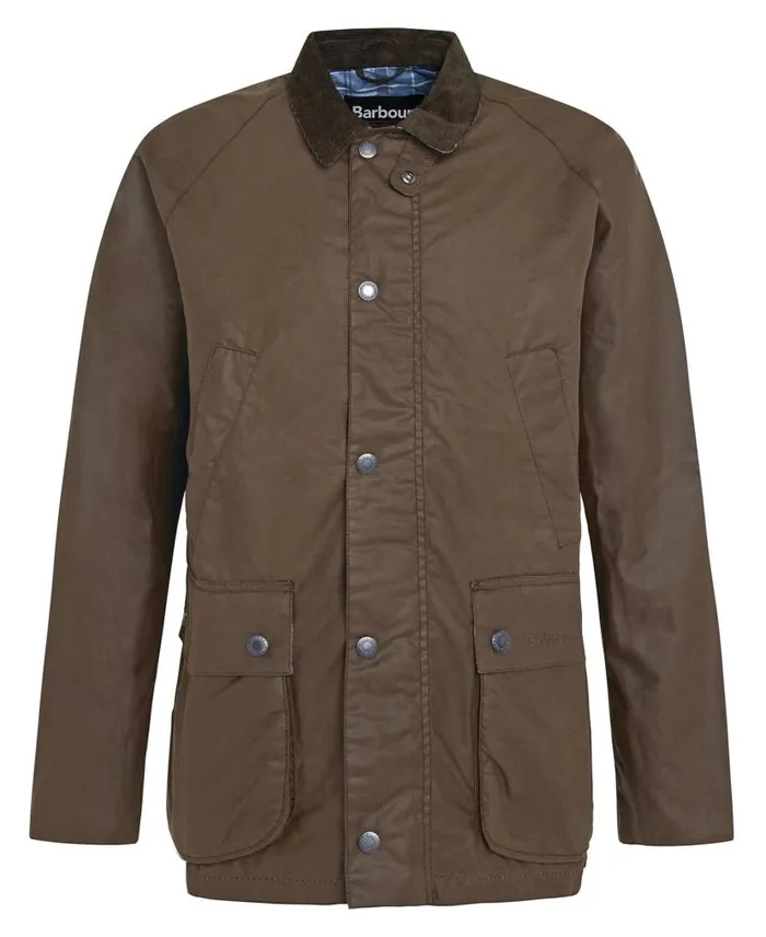 Ambleton Waxed Jacket Navyberwick Men Barbour Waxed Jackets