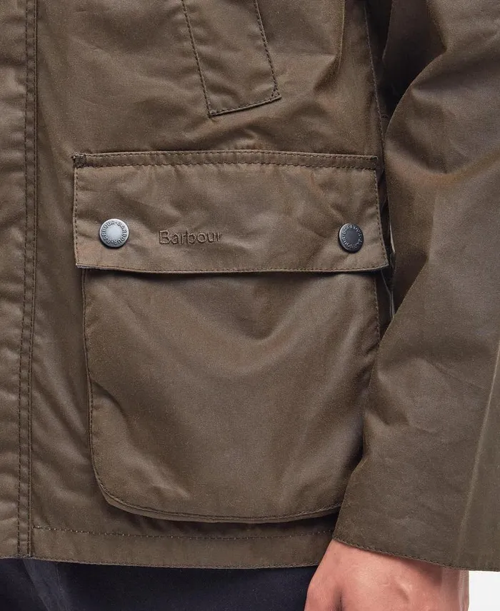 Ambleton Waxed Jacket Navyberwick Men Barbour Waxed Jackets