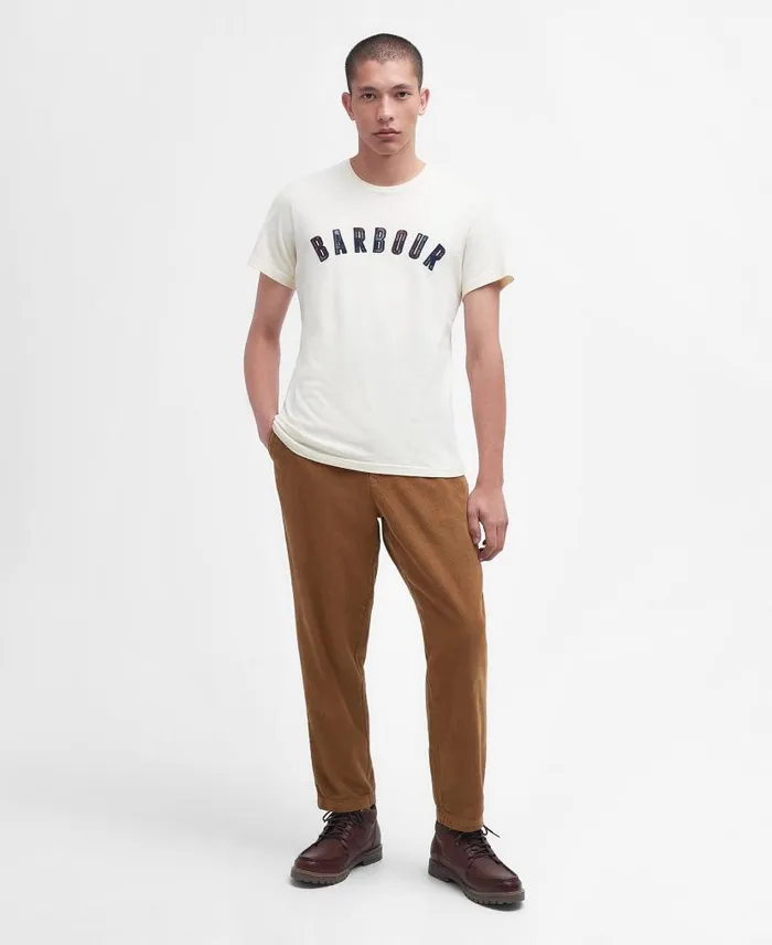 Ancroft TShirt Classic Navy Men Barbour TShirts