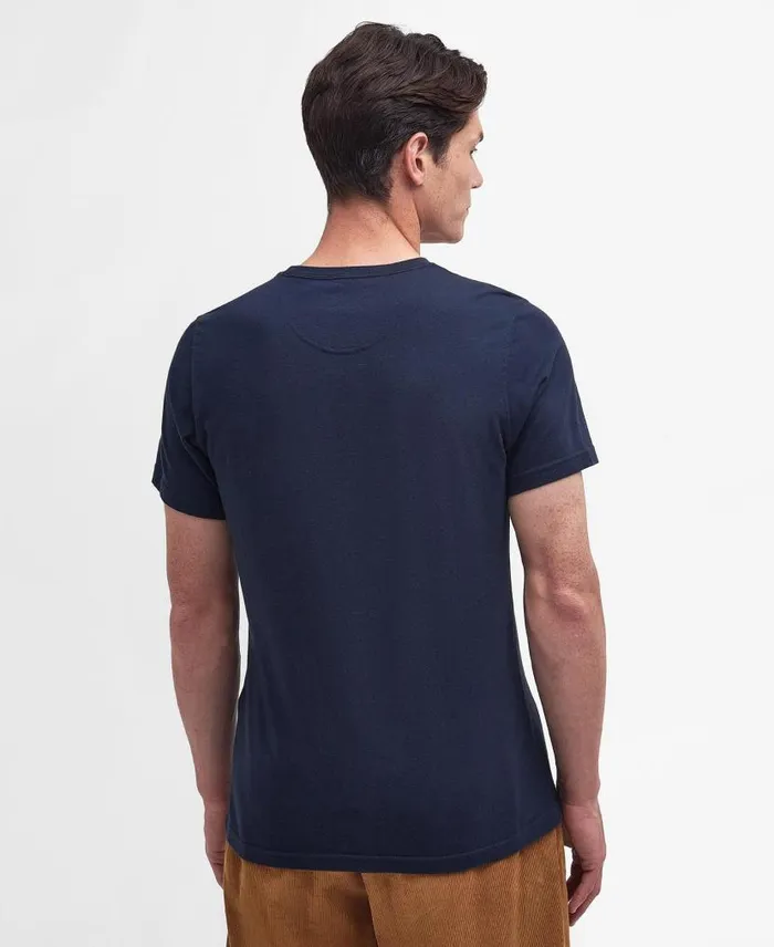 Ancroft TShirt Classic Navy Men Barbour TShirts