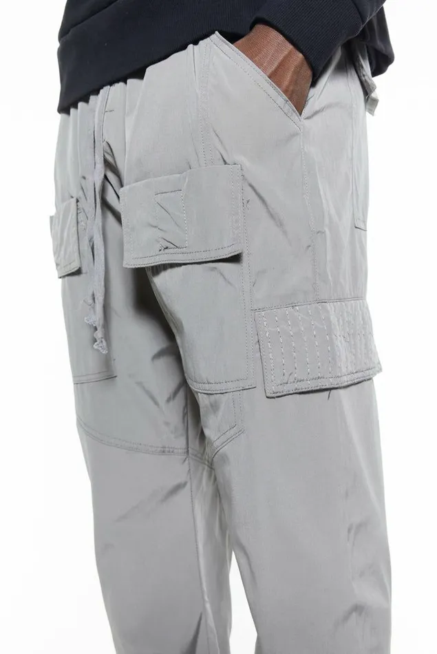 Ash Grey Trail Cargo Trousers Grey Men Jaded London Cargo Pants