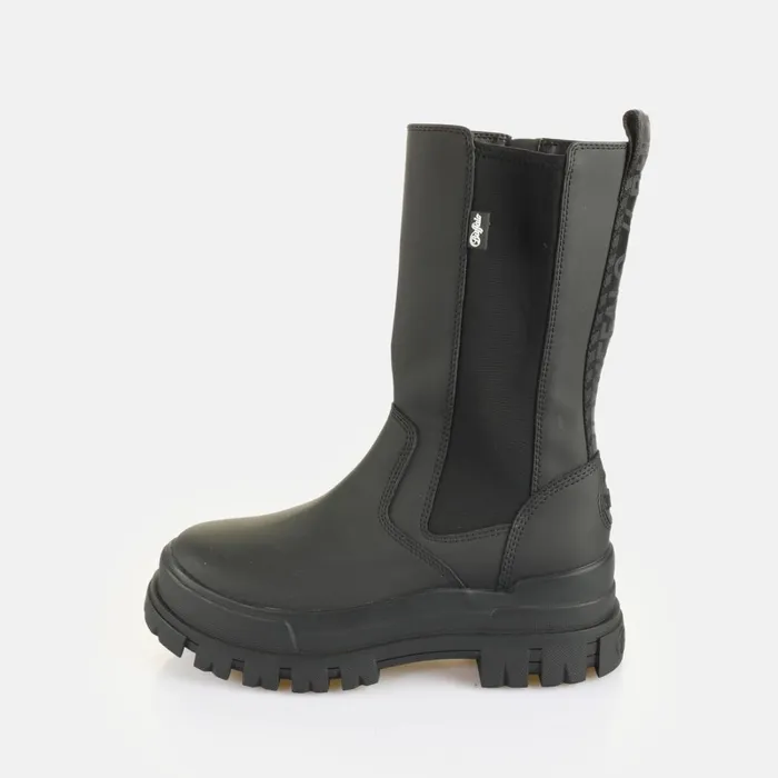 Aspha Clf Rain Chelsea Hi Black Buffalo Boots and AnkleBoots