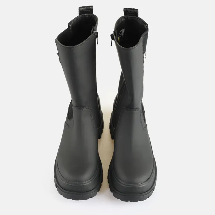 Aspha Clf Rain Chelsea Hi Black Buffalo Boots and AnkleBoots Aspha Clf Rain Chelsea Hi Black Buffalo Boots and AnkleBoots