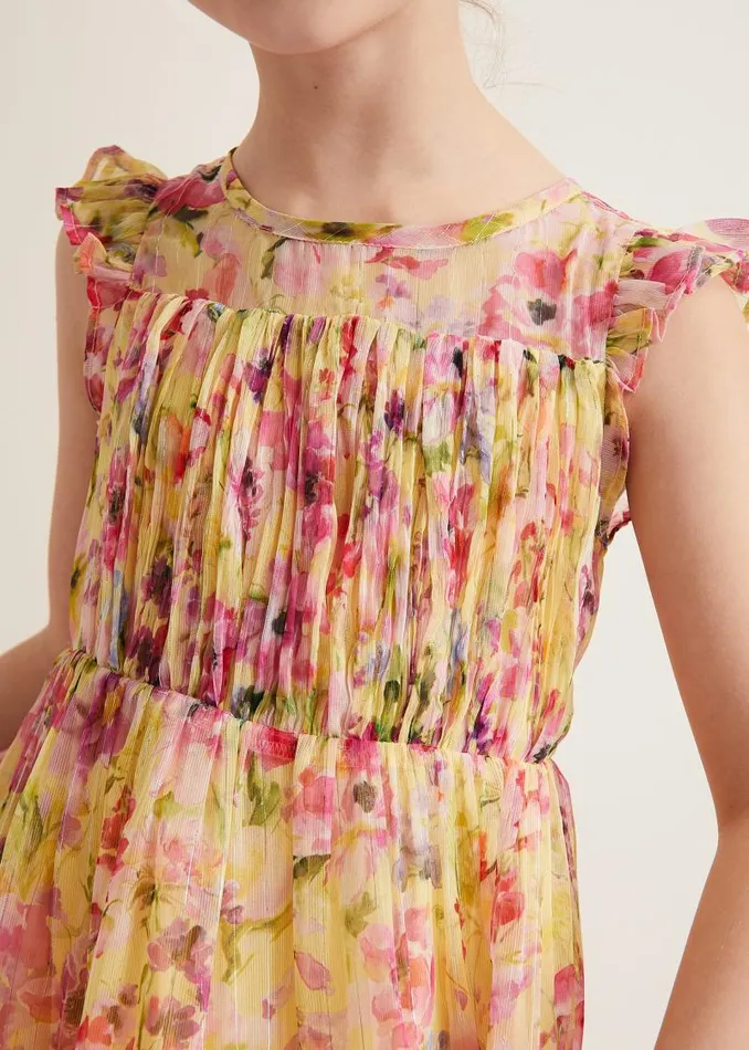 Aurora Print Shimmer Dress Multicoloured Women Phase Eight Dresses