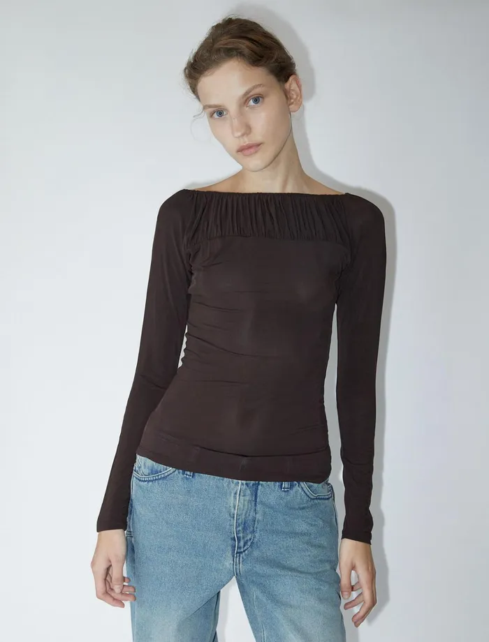 Azucar Brown Women Paloma Wool Tops