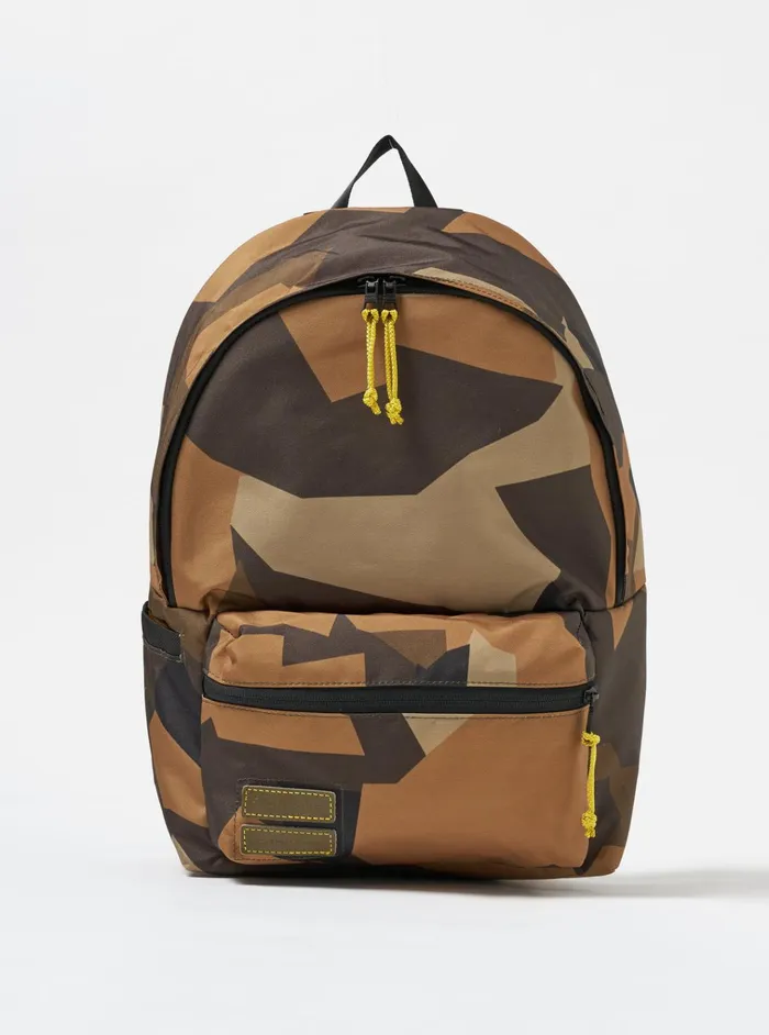 Bags Men Universal Works MasterPiece X Universal Works Backpack In Camo Recycled Tech Canvas