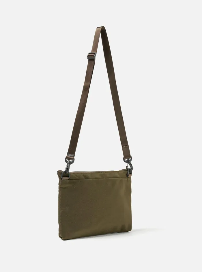 Bags Men Universal Works MasterPiece X Universal Works Shoulder Bag In Olive Recycled Tech Canvas