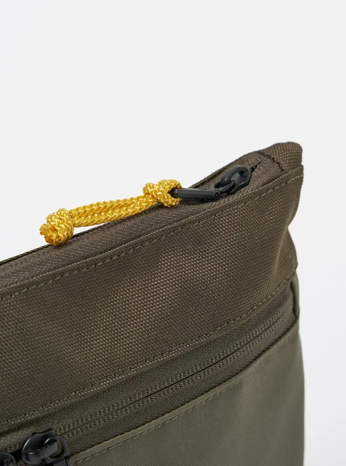 Bags Men Universal Works MasterPiece X Universal Works Shoulder Bag In Olive Recycled Tech Canvas
