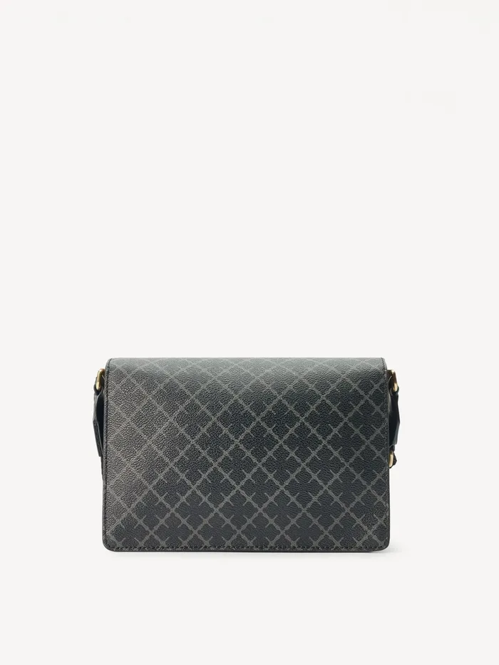 Bags Women By Malene Birger Loenna Shoulder Bag Charcoal