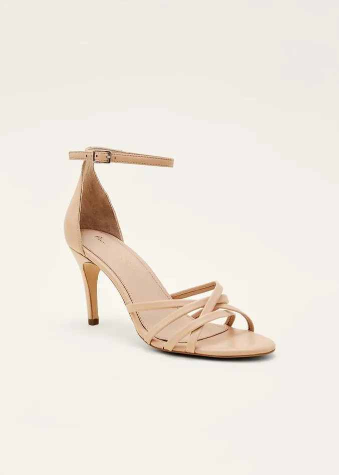 Barely There Sandal Nude Women Phase Eight Heels