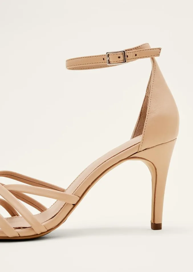 Barely There Sandal Nude Women Phase Eight Heels