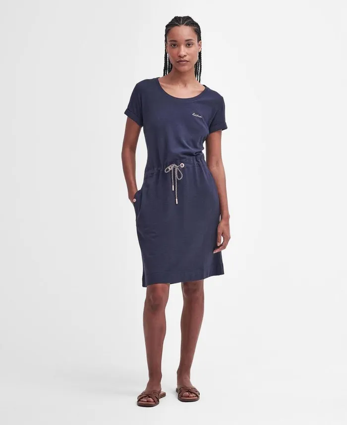 Baymouth TShirt Dress Pink Punch Women Barbour Dresses and Skirts