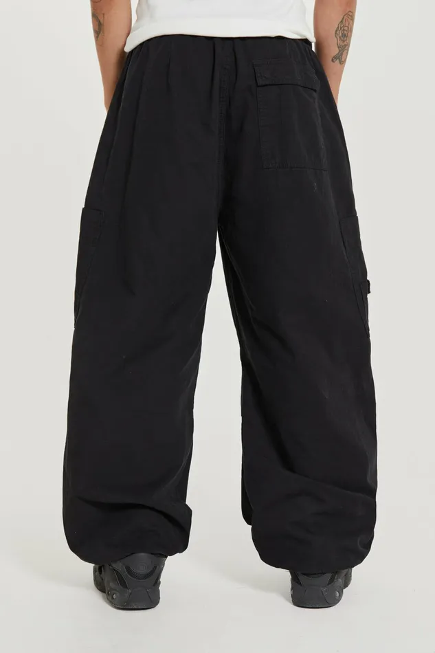 Black Parachute Cargo Pants Black Men Jaded London Parachute Pants Black Parachute Cargo Pants Black Men Jaded London Parachute Pants