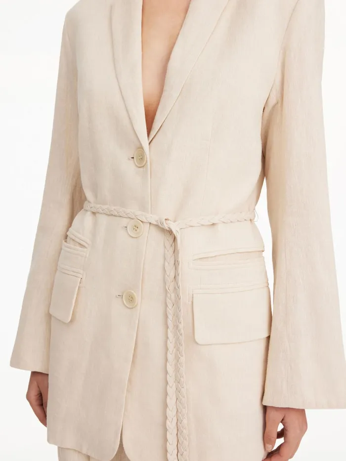 Blazers Women By Malene Birger Porter Blazer Wood