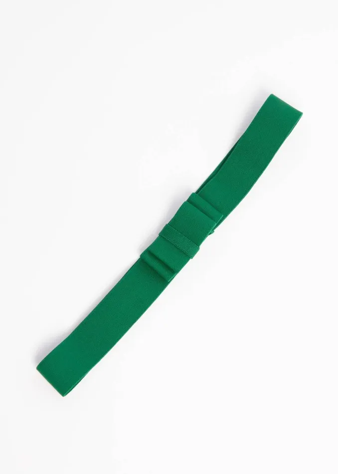 Blutsgeschwister Belt Fantastic Elastic Bow Green Women Other Accessoires