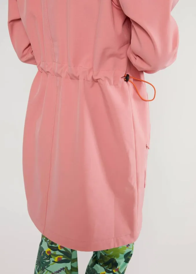 Blutsgeschwister Between Seasons Jacket Softfriese Red Women Jackets and Coats