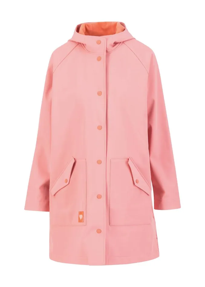 Blutsgeschwister Between Seasons Jacket Softfriese Red Women Jackets and Coats