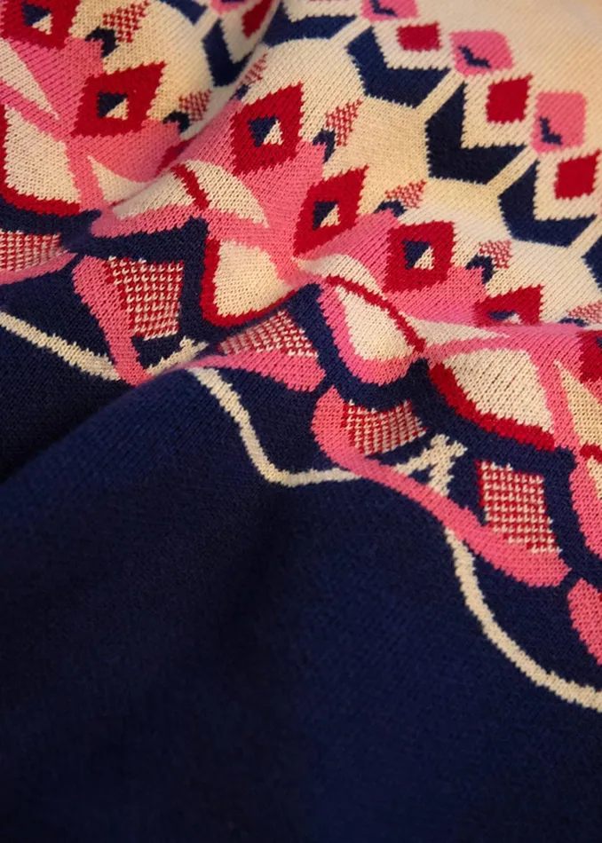 Blutsgeschwister Cardigan Happy Heritage Blue Women Cardigans