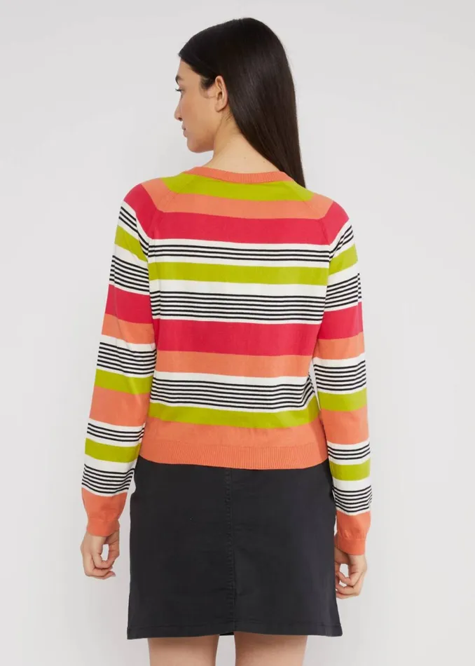 Blutsgeschwister Cardigan Knot Hop Special Red Women Cardigans