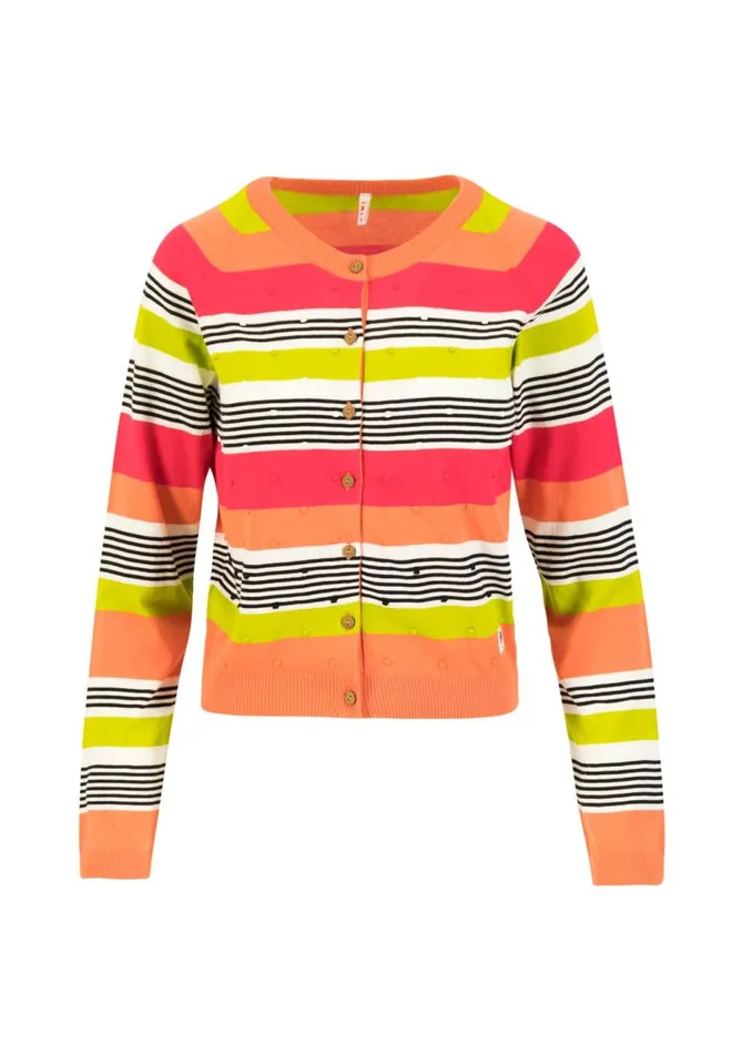 Blutsgeschwister Cardigan Knot Hop Special Red Women Cardigans