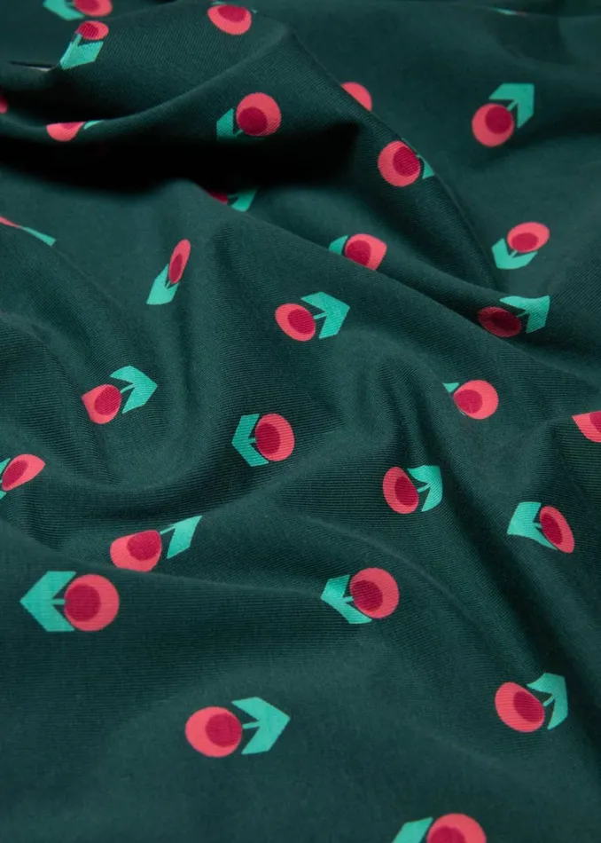 Blutsgeschwister Jersey Dress Hootchy Kootchy Petite Green Women Dresses