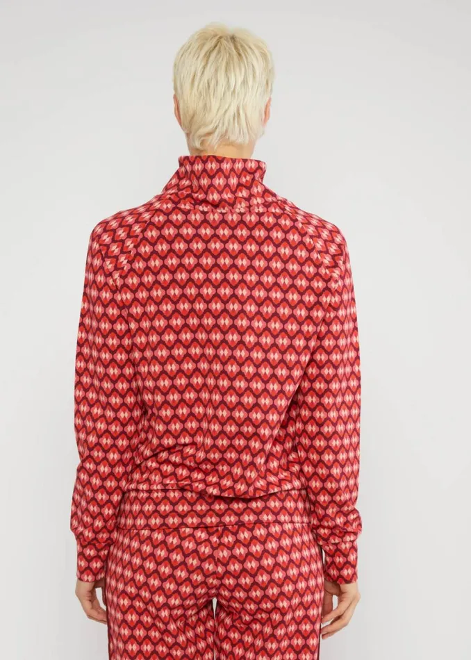 Blutsgeschwister Sweatshirt Oh So Nett Red Women Sweatshirts and Hoodies