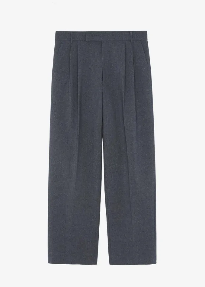 Bottoms Men The Frankie Shop Beo Suit Pants 8211 Grey Melange