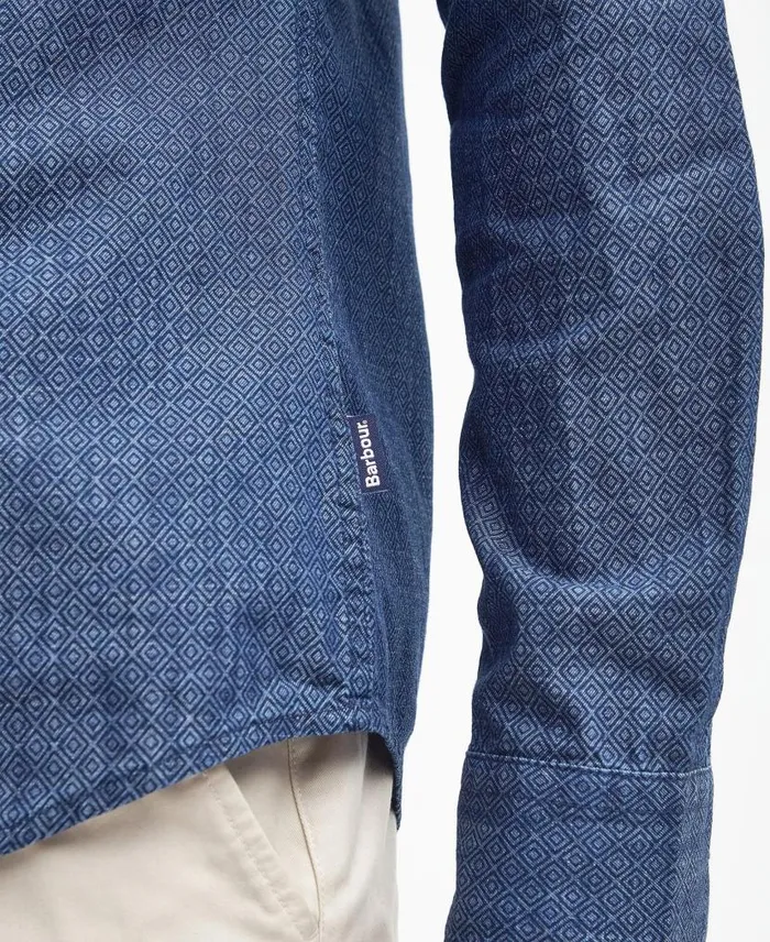 Bowley Tailored Shirt Chambray Men Barbour Shirts