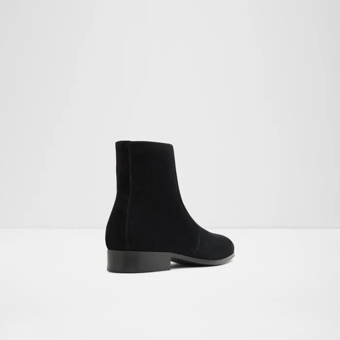 Brahm Black Leather Suede Men ALDO Boots