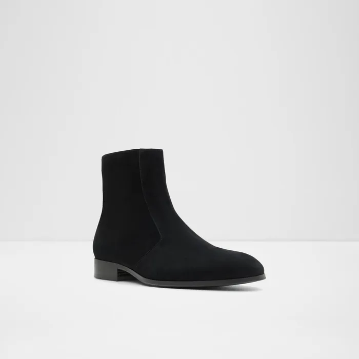 Brahm Black Leather Suede Men ALDO Boots