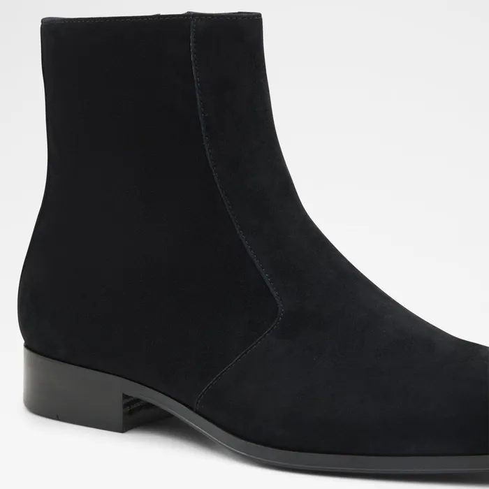 Brahm Black Leather Suede Men ALDO Boots