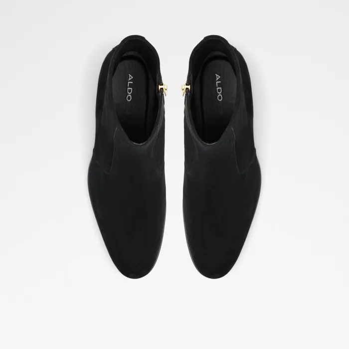 Brahm Black Leather Suede Men ALDO Boots