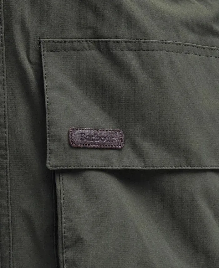 Brockhurst Packaway Waterproof Jacket Olive Men Barbour Waterproof Jackets