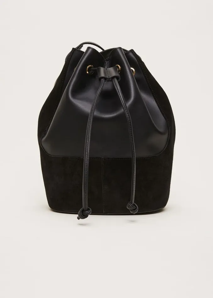 Bucket Shoulder Bag Black Women Phase Eight Bags and Clutches