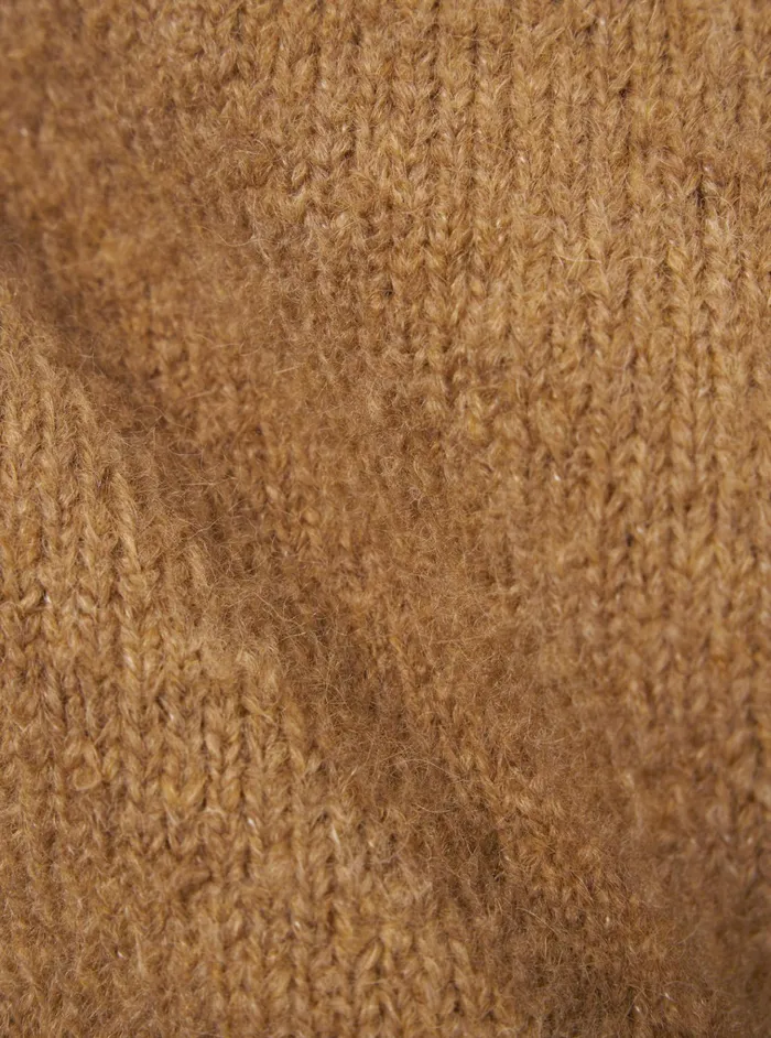 Cardigans Men Universal Works Universal Works David Cardigan In Sand Alpaca Knit